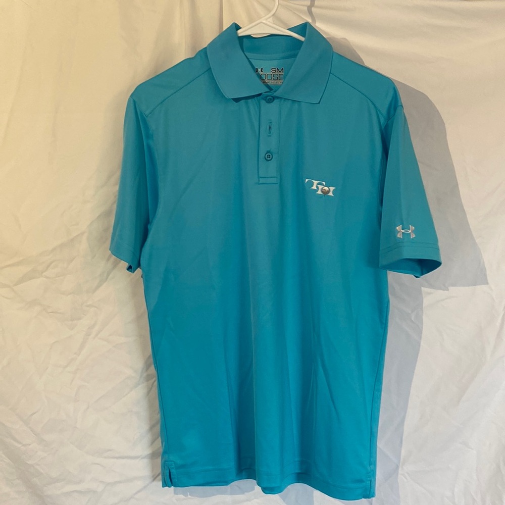 Under Armour Blue Polo